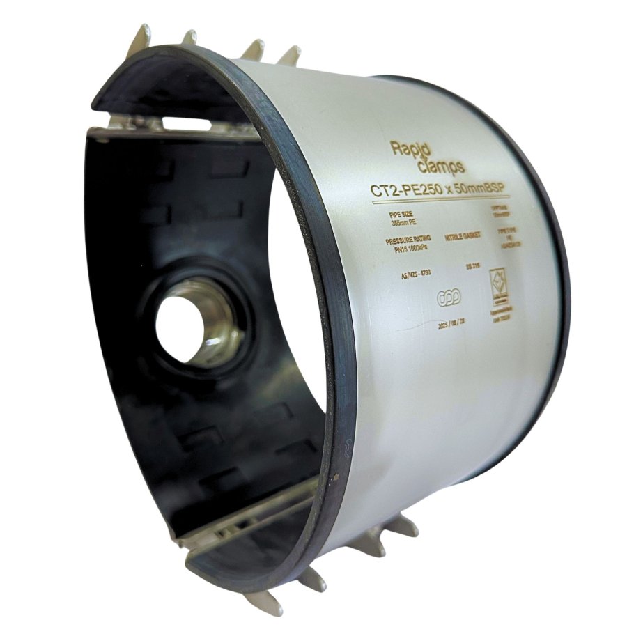 RAPID TAPPING SADDLE FOR POLYETHYLENE (PE)