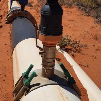 CT installed with pressure valve