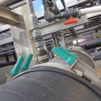 CT saddle installed 2