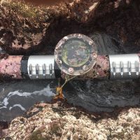 Repair clamps installed